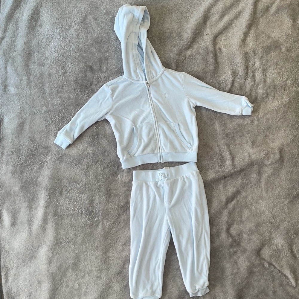 RL Polo Velour Sweatsuit